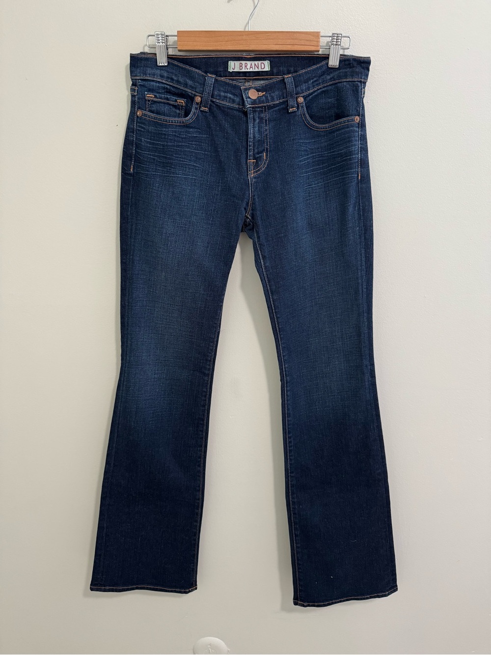 J Brand Bootleg Dark Wash Jeans